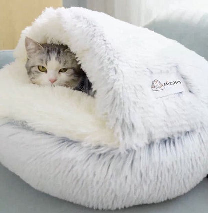 MiauNap™ – La Niche Design et Apaisante pour Chats Exigeants