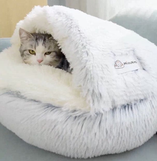 MiauNap™ – La Niche Design et Apaisante pour Chats Exigeants